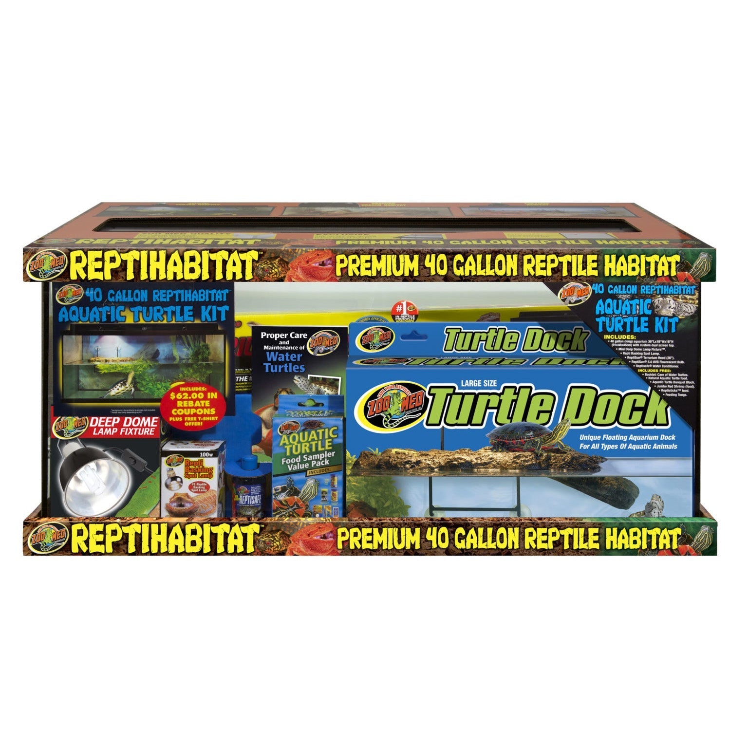 40 gallon reptihabitat aquatic turtle kit hotsell