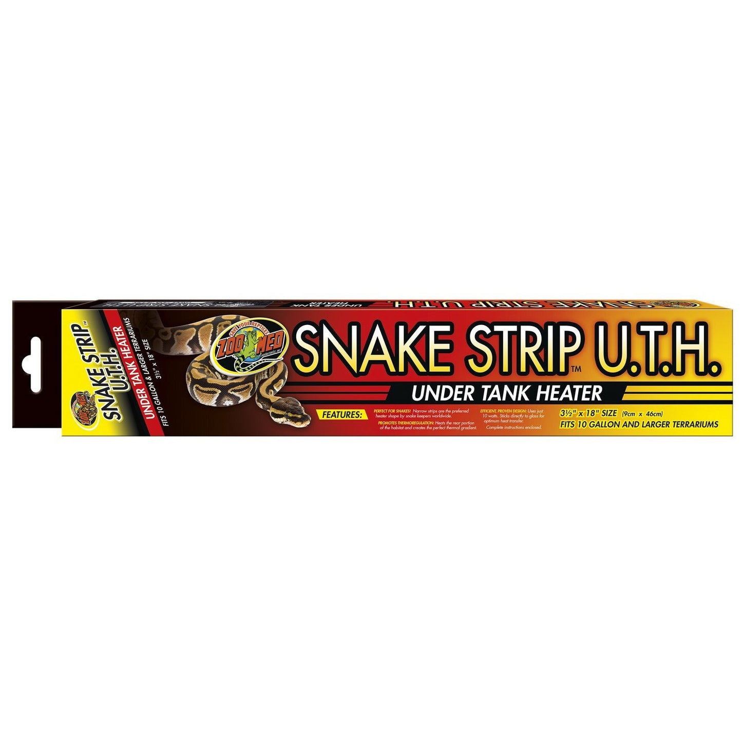 ZOO MED™ SNAKE STRIP™ UNDER WATER TANK HEATER