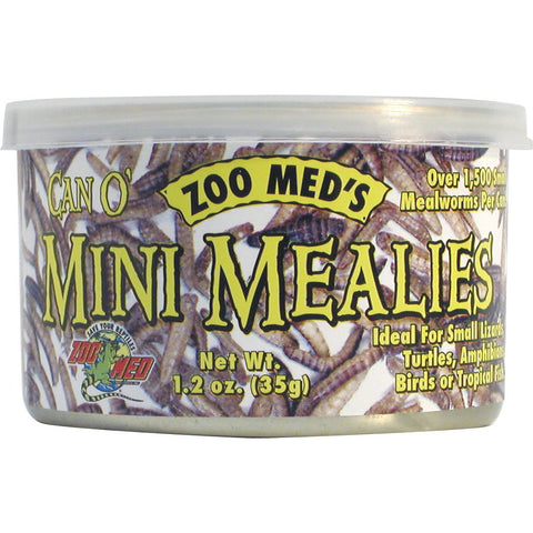 Can O' Mini Mealies 1.2oz  Zoo Med
