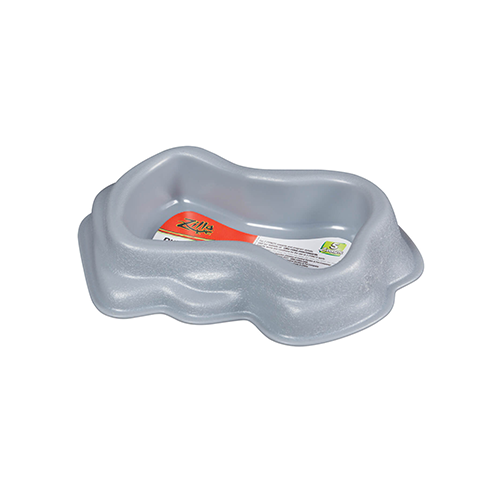 ZILLA® DURABLE DISHES GREY MEDIUM