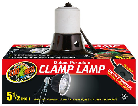 Deluxe Porcelain Clamp Lamp 5.5” - Zoo Med