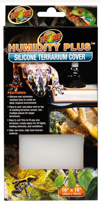 Zoo Med Humidity Control Silicone Terrarium Covers!