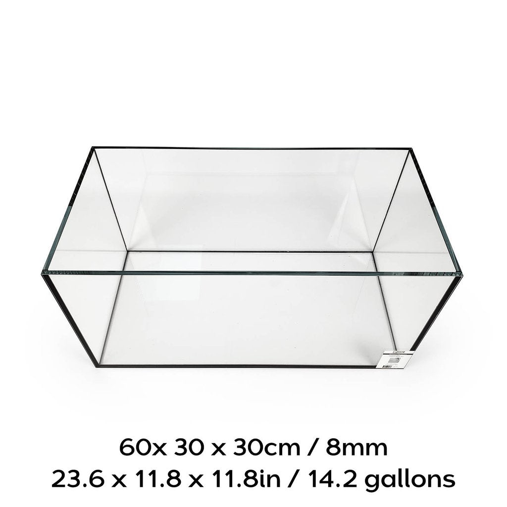 SR Aquaristik Rimless Aquarium 60cm x 30cm x 30cm / 23.6" x 11.8" x 11.8" (14.2 gallons)
