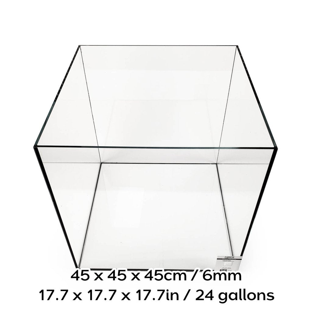 SR Aquaristik Rimless Aquarium 45cm x 45cm x 45cm / 17.7" x 17.7" x 17.7" (24 gallons)
