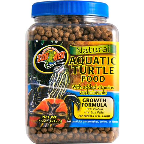 Natural Turtle Growth Food 7.5oz - Zoo Med