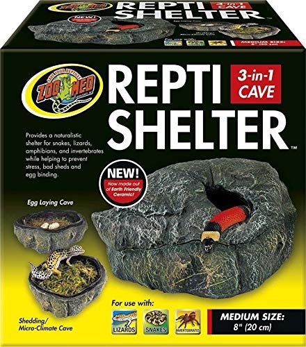 Repti Shelter 3 in 1 Cave Med - Zoo Med