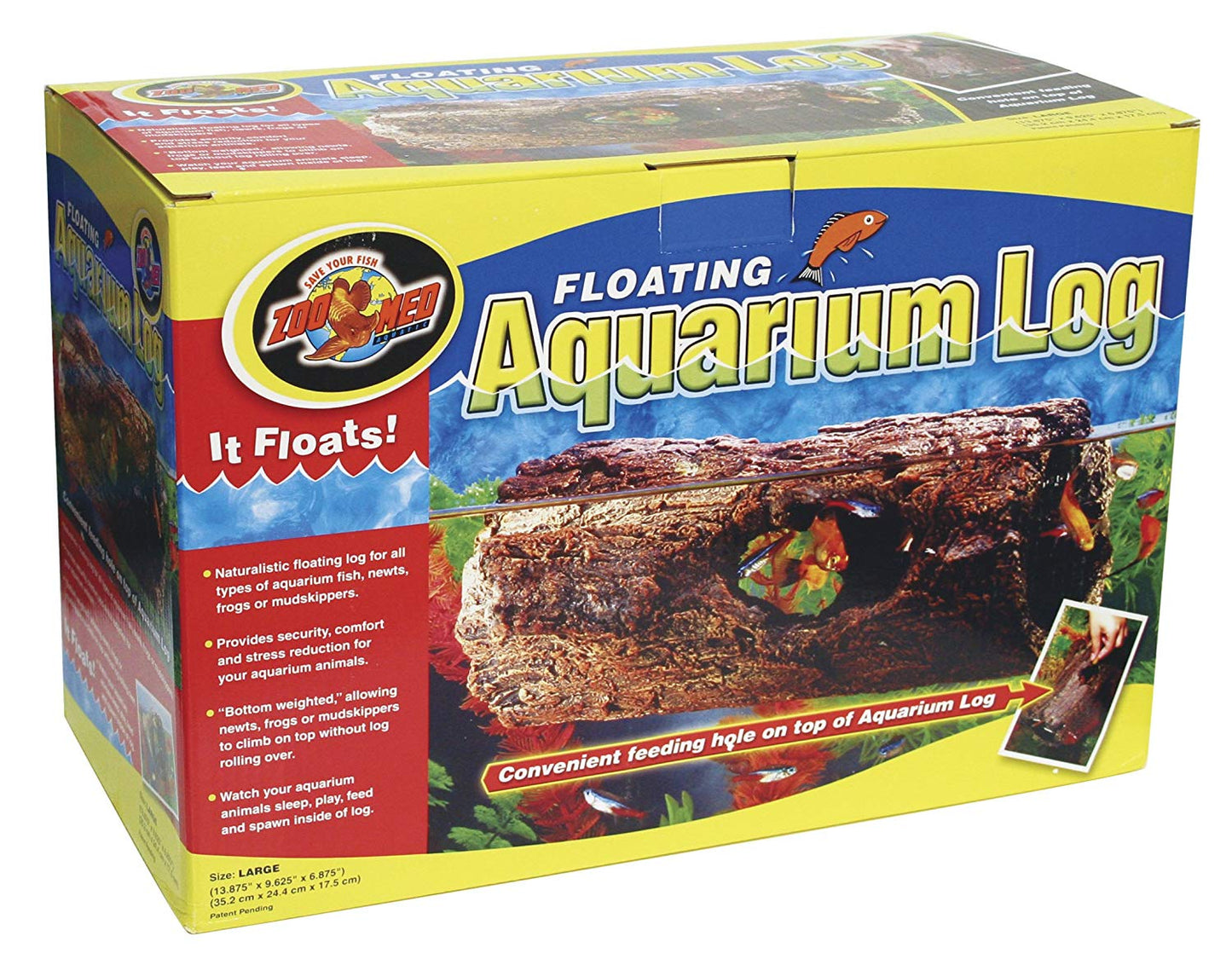 Zoo Med Floating Aquarium Log Large