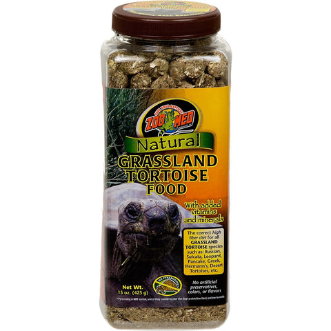 Grassland Tortoise Food 15oz - Zoo Med
