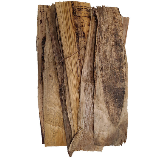 Dried Banana Tree Bark
