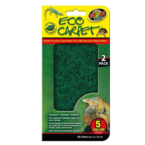Cage Carpet 8 x 16 (2 sheets) 5 Gal  Zoo Med
