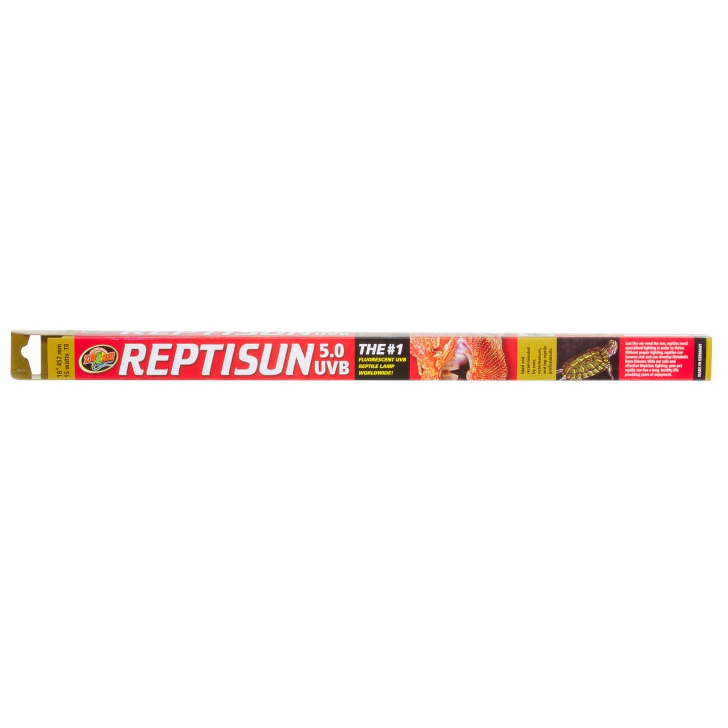 Zoo Med™ ReptiSun® 5.0 UVB T8 Fluorescent Bulb 18"