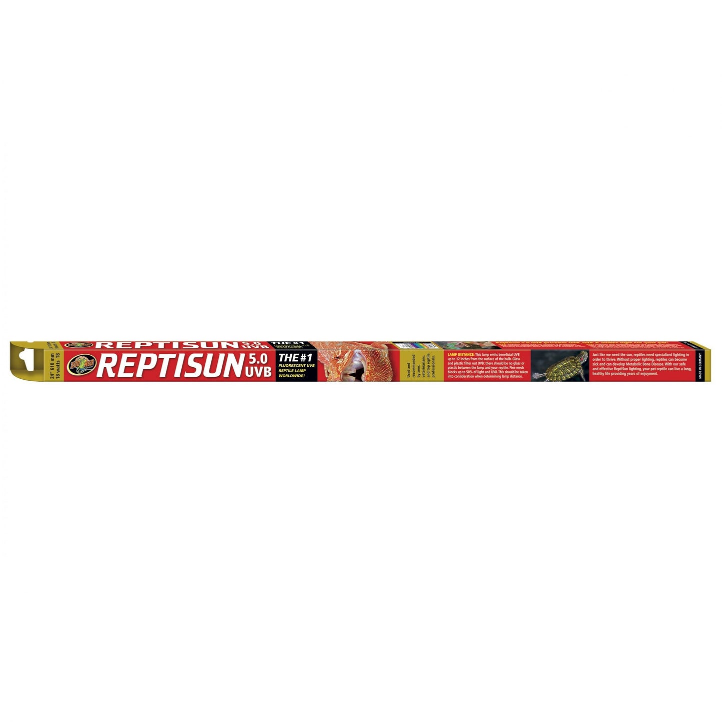 Zoo Med™ ReptiSun® 5.0 UVB T8 Fluorescent Bulb 24"