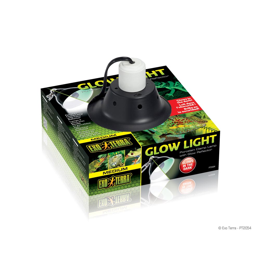 Glow Light With Glow Reflector Medium 8in Exo Terra