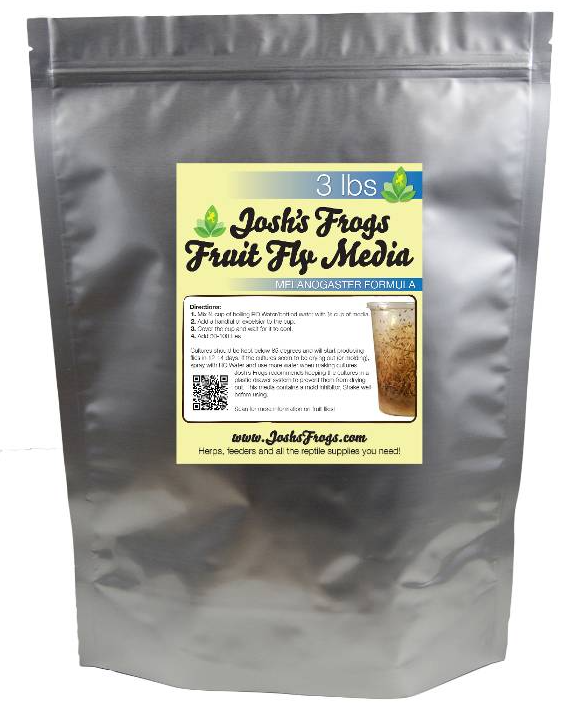 Josh's Frogs Melanogaster Fruit Fly Media