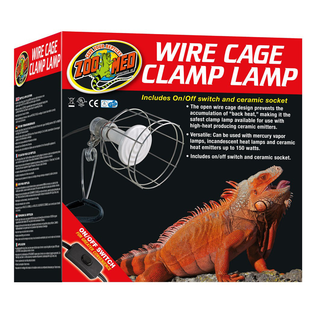Wire Cage Clamp Lamp Zoo Med
