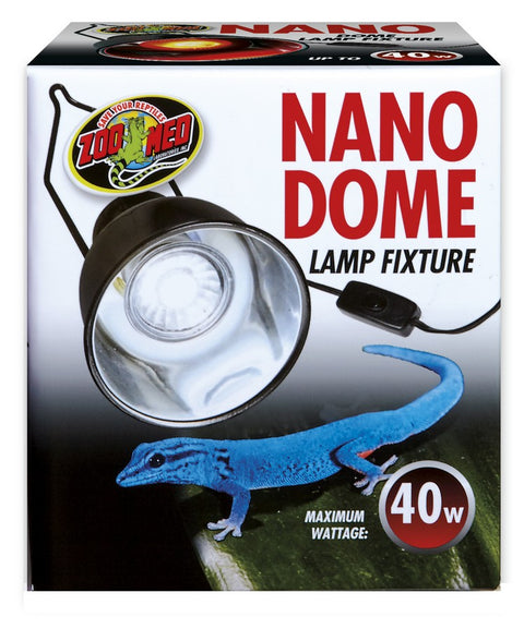 40w Nano Dome Lamp Fixture   Zoo Med