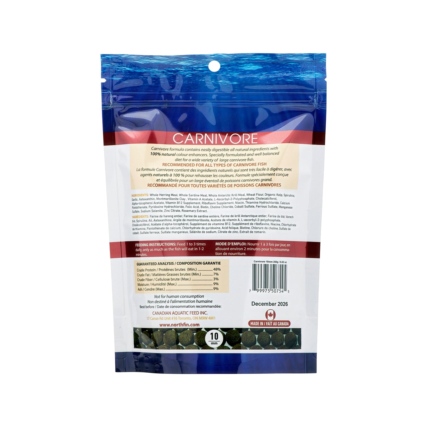 Carnivore Formula 10mm, 250g