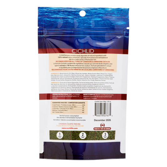 Cichlid Formula 3mm, 100g