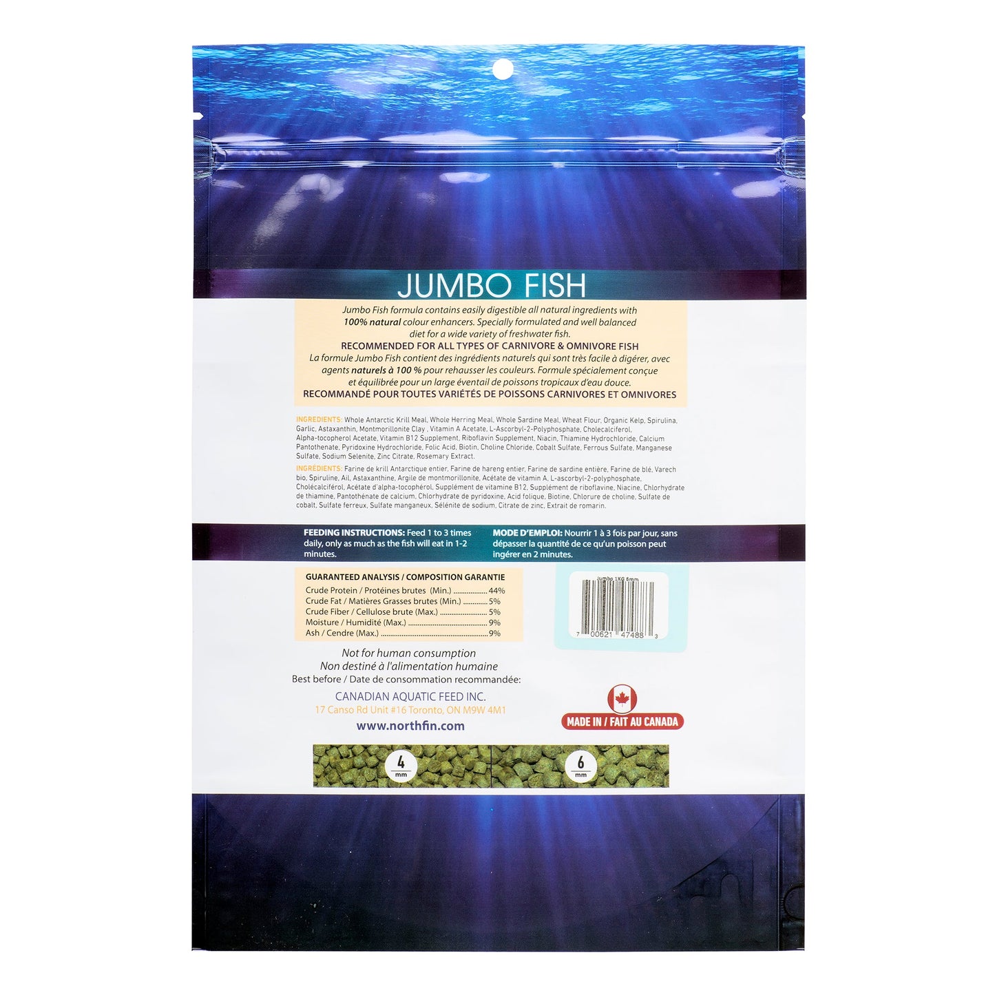 Jumbo Formula 6mm, 1 kg