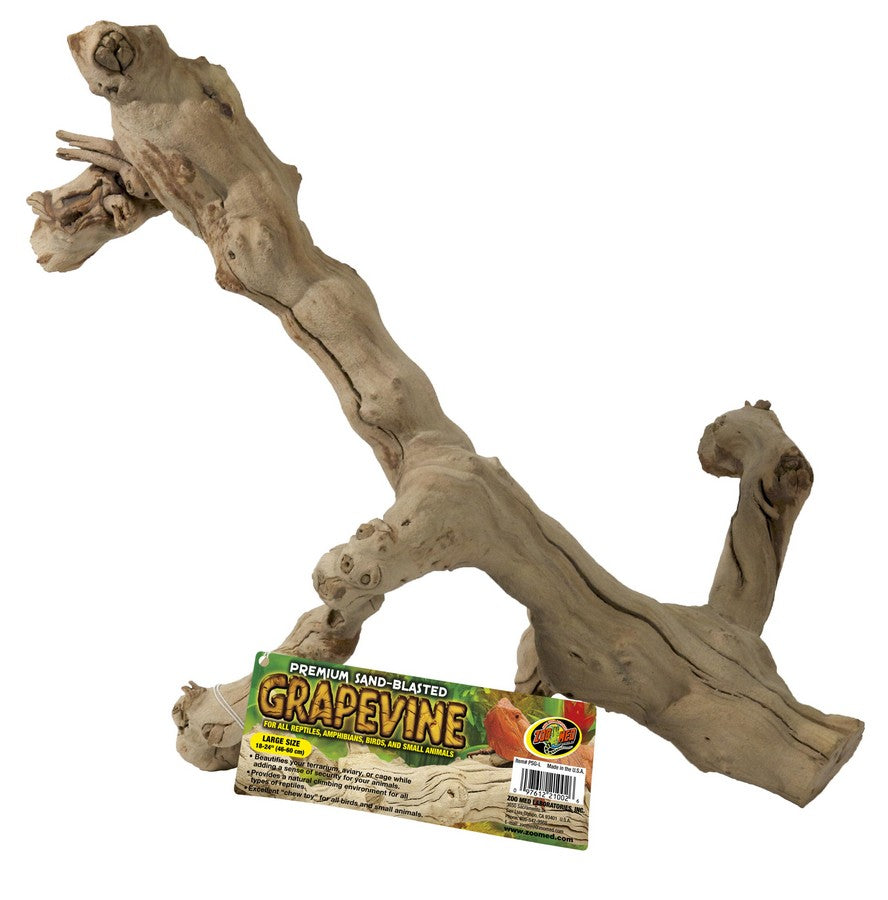 Sand Blasted Grapevine Lg - Zoo Med