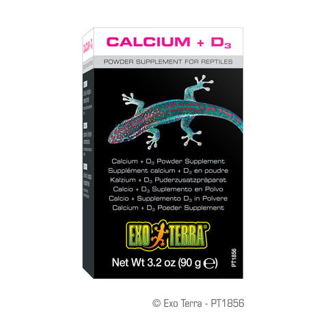Exo Terra Calcium Vitamin D3 Supplement 90g