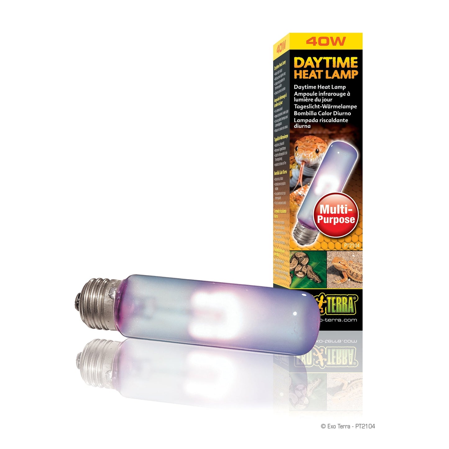 40W Daytime Heat Lamp T10 Exo Terra