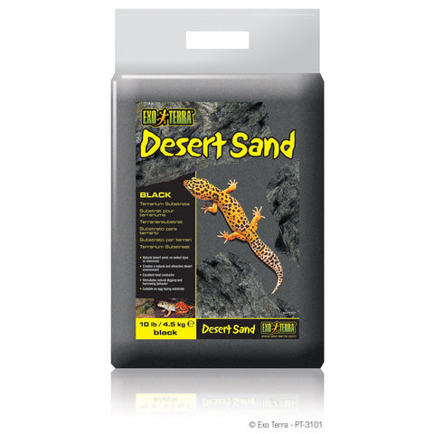 Desert Sand Black Gravel 4.5kg Exo Terra