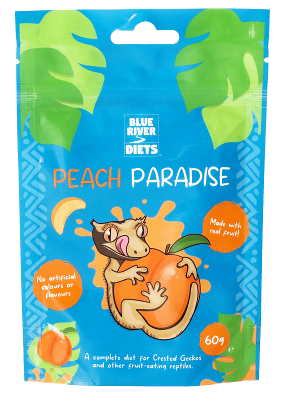 Blue River Crested Gecko Diet - Peach Paradise 60g