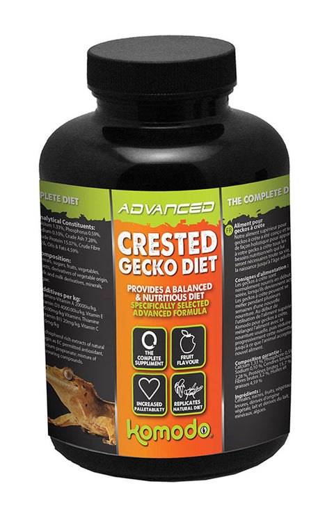 Advanced Crested Gecko Diet 330G