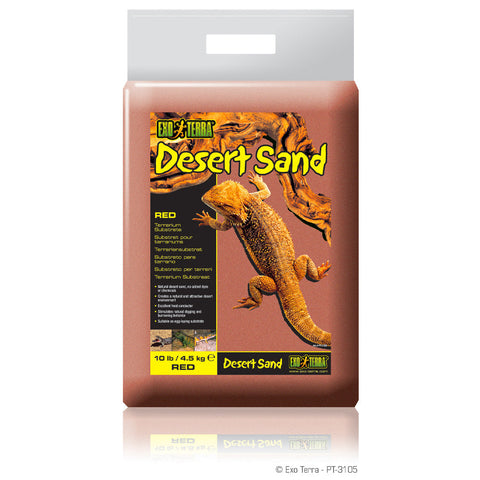 Desert Sand Red Gravel 4.5kg Exo Terra