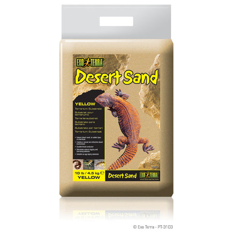 Desert Sand Yellow Gravel 4.5kg Exo Terra