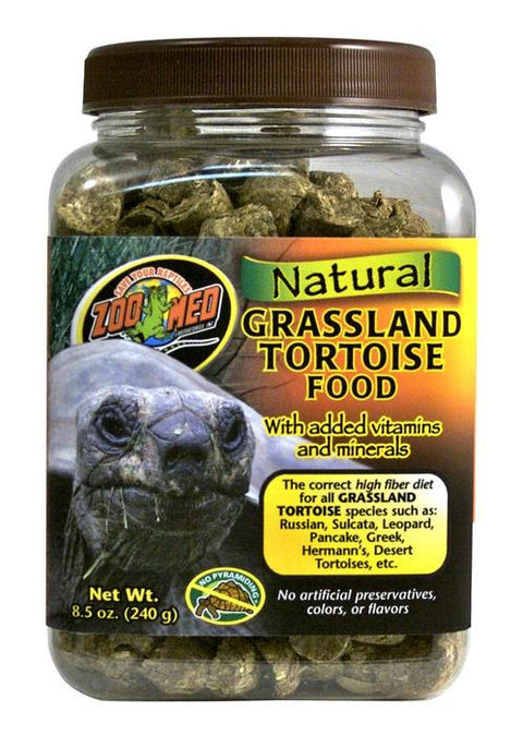 Grassland Tortoise Food 8.5oz - Zoo Med