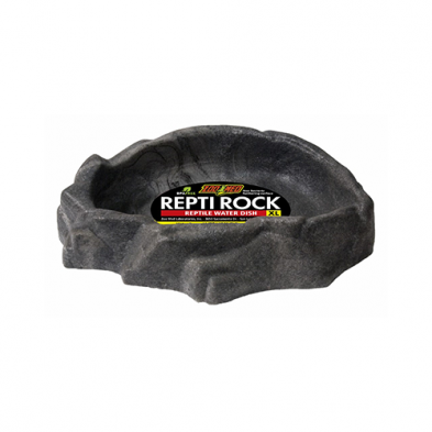 X-LARGE- REPTI ROCK REPTILE WATER DISH - Zoo Med