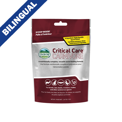 Oxbow Animal Health™ Critical Care® Carnivore 70gm 126-70107