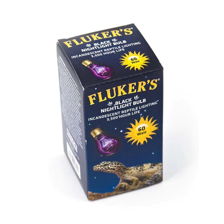 FLUKER'S® BLACK NIGHTLIGHT BULB 60 W