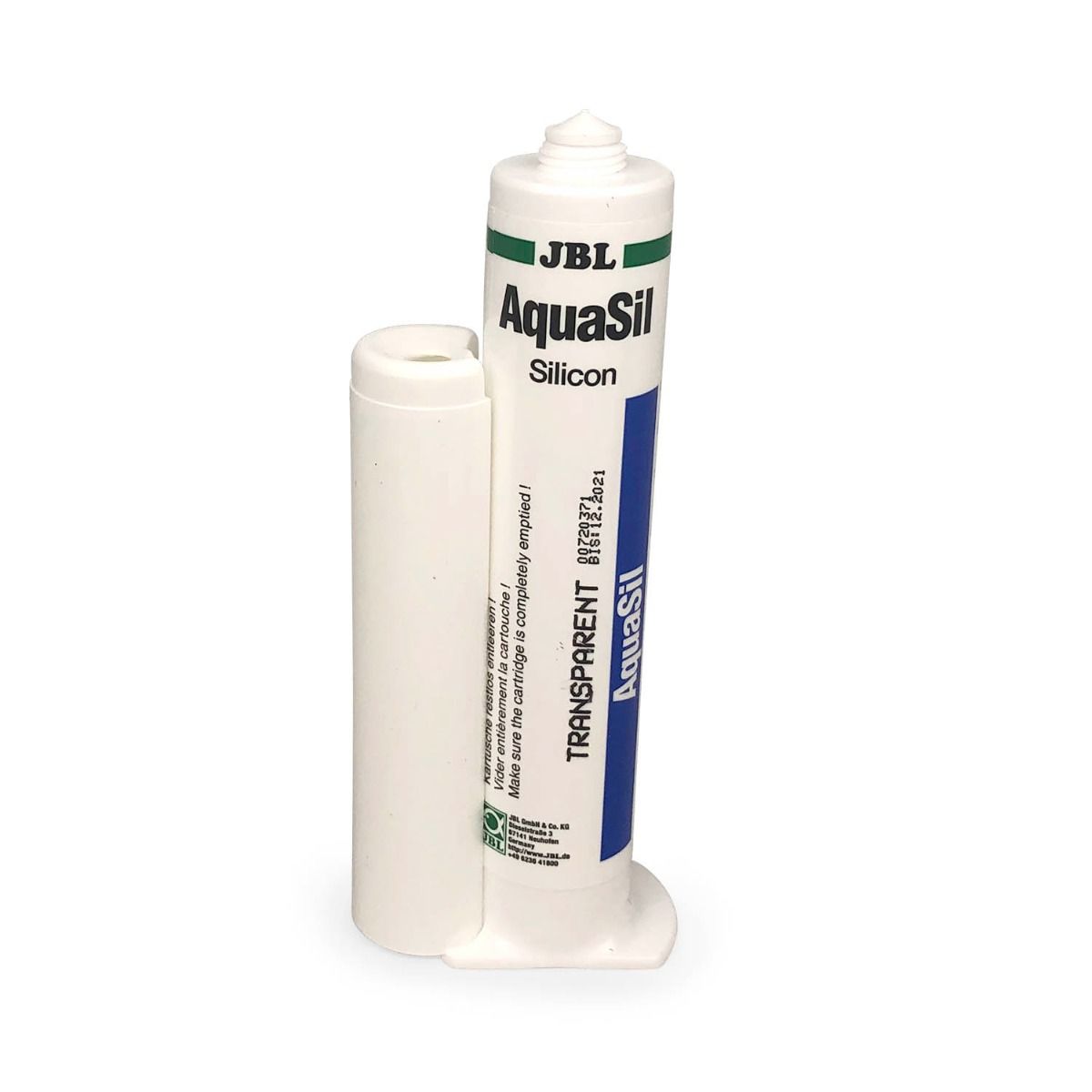 JBL AQUASIL TRANSPARENT AQUARIUM SILICONE WITH APPLICATOR 80ML
