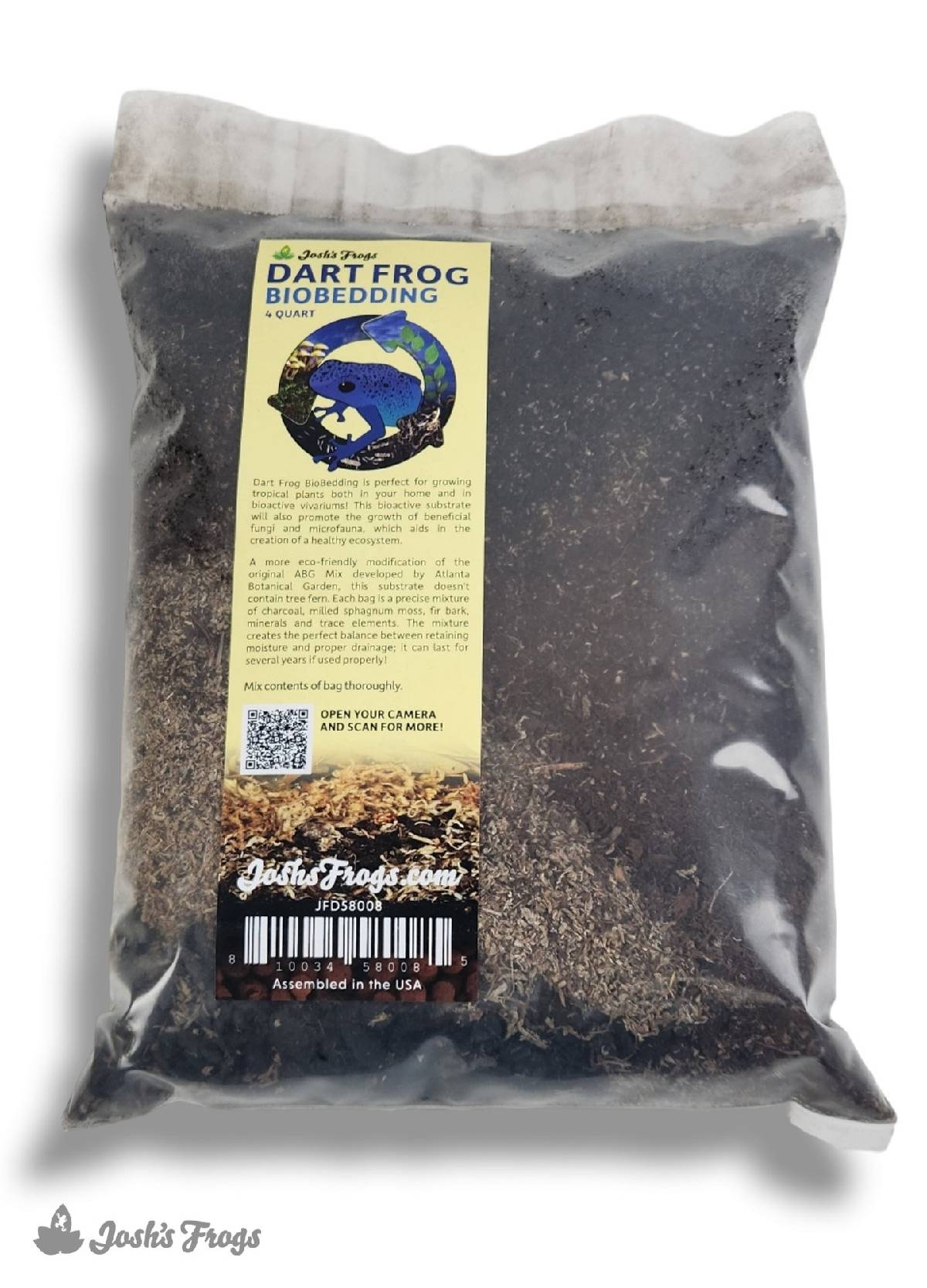 View of Josh's Frogs Dart Frog Bio Bedding – Port Credit Pets