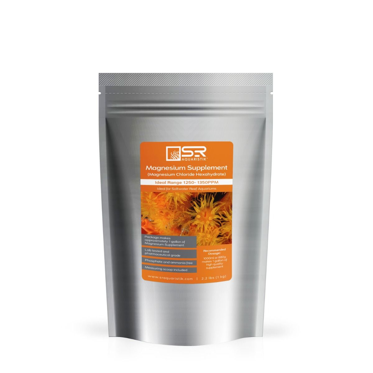 SR Aquaristik Magnesium Chloride Concentrated Supplement 2.2lb