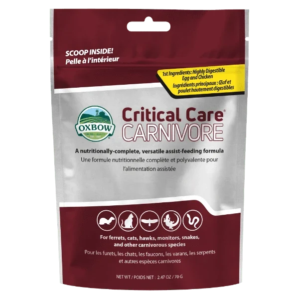 Oxbow Animal Health™ Critical Care® Carnivore 70gm 126-70107