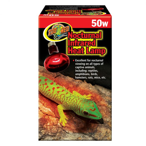 50w Red Infrared Heat Lamp  Zoo Med