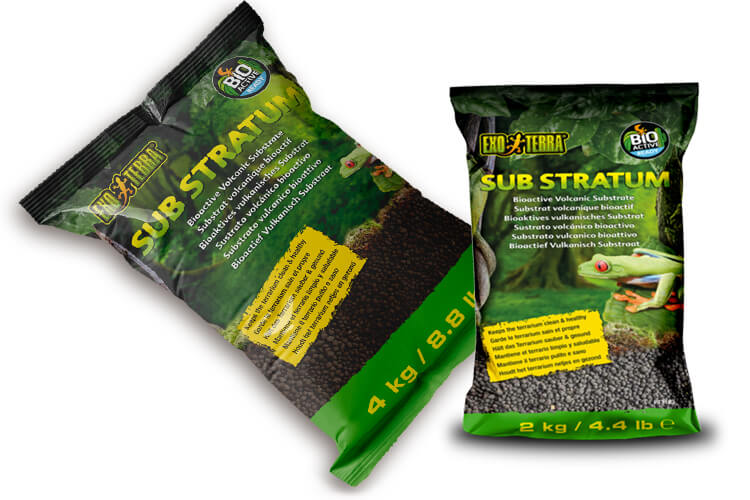 Exo Terra Sub Stratum 2 kg Bioactive Volcanic Substrate