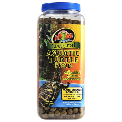 Natural Turtle Food Maintenance Formula 12oz - Zoo Med