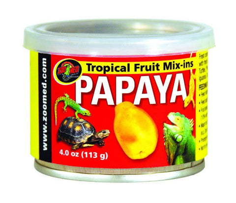 Tropical Mix Ins Papaya 4oz  Zoo Med