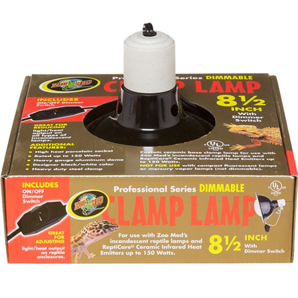 Deluxe Dimmable Clamp Lamp 8.5” - Zoo Med