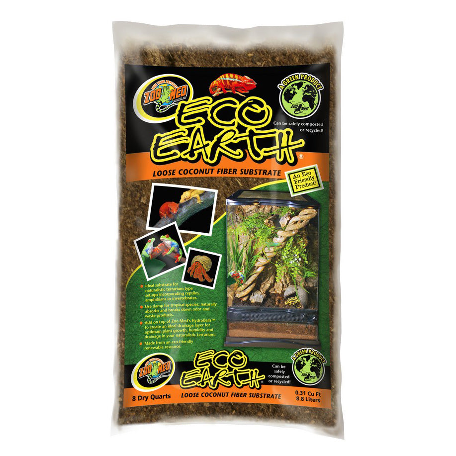 Eco Earth Loose 8qt- Zoo Med