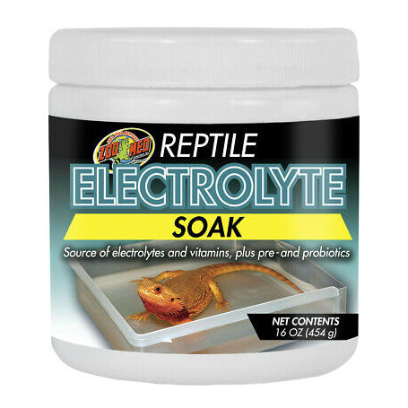 Reptile Electrolyte Soak 16oz  Zoo Med