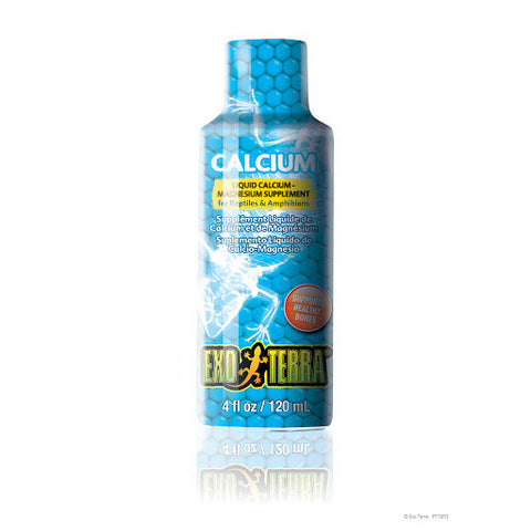 Exo Terra Calcium Liquid Supplement, 120ml