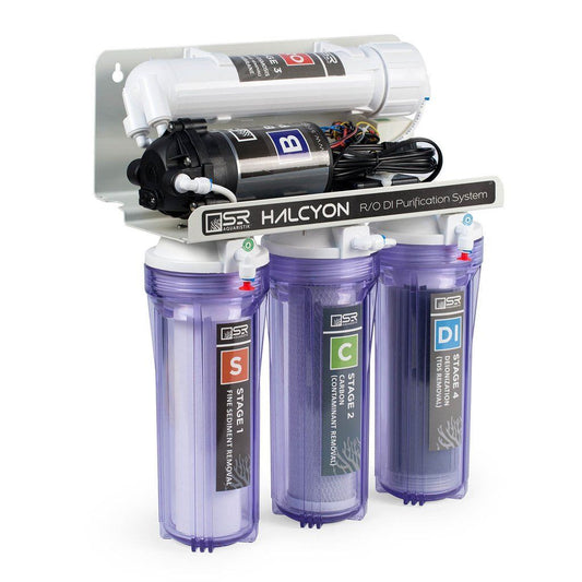 SR AQUARISTIK HALYCON 4 STAGE PRO R/O DI PURIFICATION SYSTEM