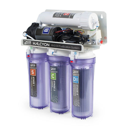 SR AQUARISTIK HALYCON 4 STAGE PRO R/O DI PURIFICATION SYSTEM