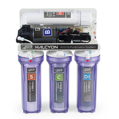 SR AQUARISTIK HALYCON 4 STAGE PRO R/O DI PURIFICATION SYSTEM